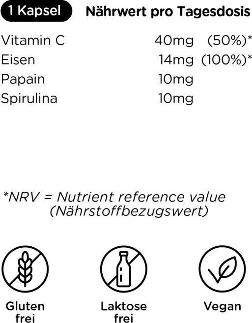 Produktbild Kanela Eisen Plus Tabletten (100 Stk) (100 Stück, Tabletten)