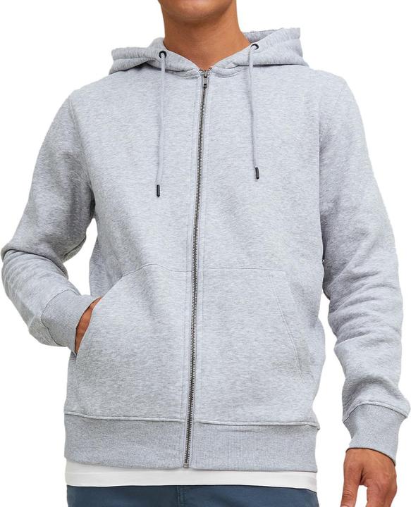 Produktbild Jack & Jones - Star - Sweatjacke / Hoodie - 2er Pack (S Light grey melange) (S)