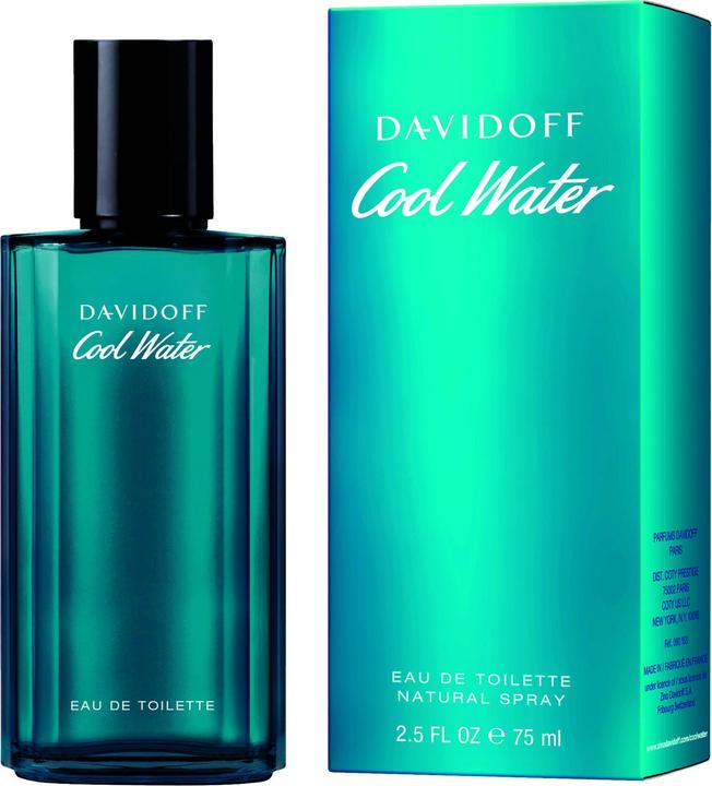 Actual product image Davidoff cool water (Eau de toilette, 75 ml)