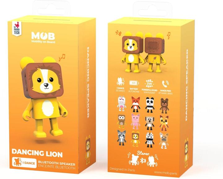 Produktbild Mobility on Board Lautsprecher Dancing Animals Lion (4 h, Akkubetrieb)