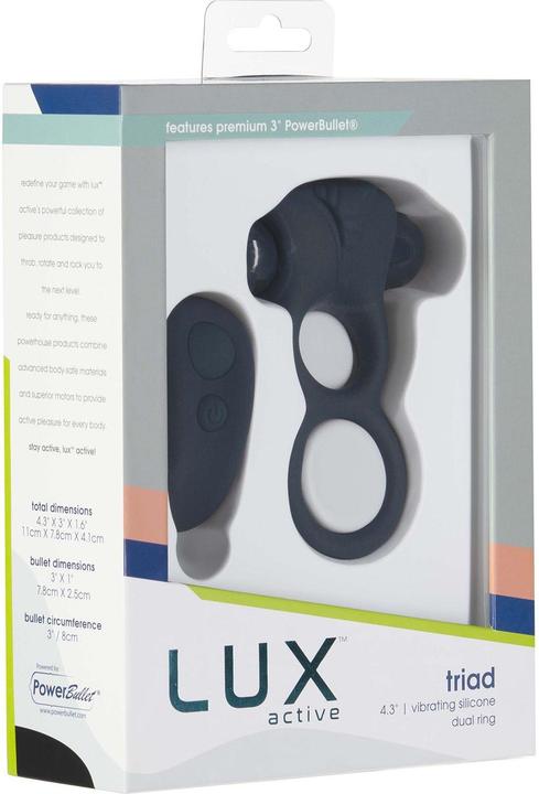 Produktbild Lux Active Triad Vibrating Dual Ring