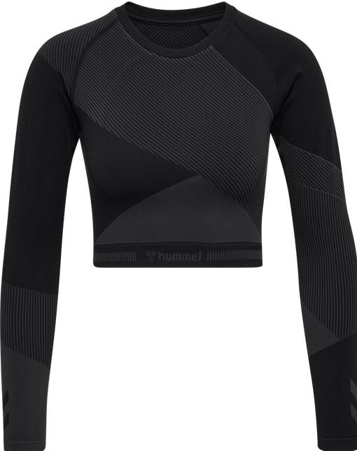 Actual product image hummel hmlUNITY SEAMLESS CROP T-SHIRT L/S (L)