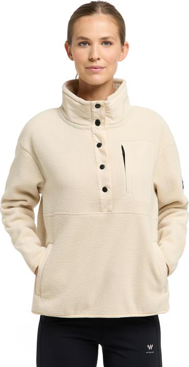 Immagine prodotto Witeblaze FLORA Felpa con cappuccio in pile da donna, beige S (S)