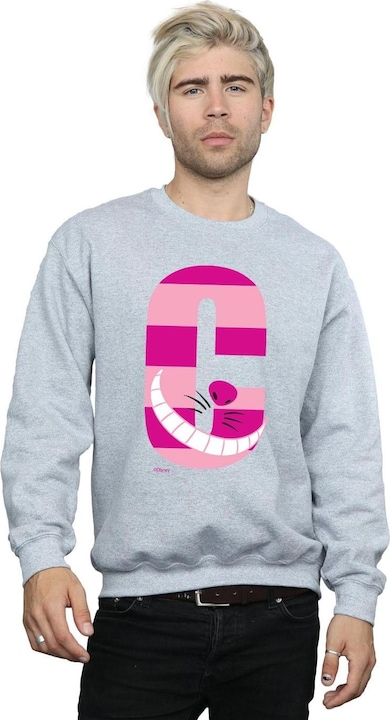 Actual product image Disney Mens Alphabet A Is For Alice Sweatshirt (L)