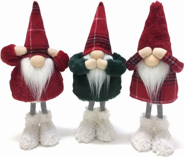 Actual product image GuGus Santa" decorative gnome