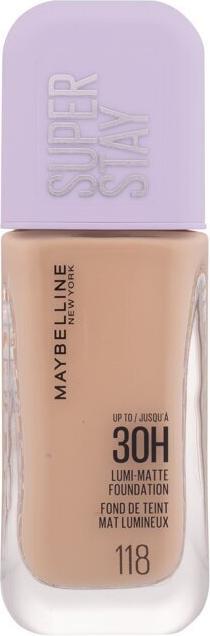 Actual product image Maybelline New York Super Stay Up To 30h Lumi-Matte Foundation Medium-Full (118)