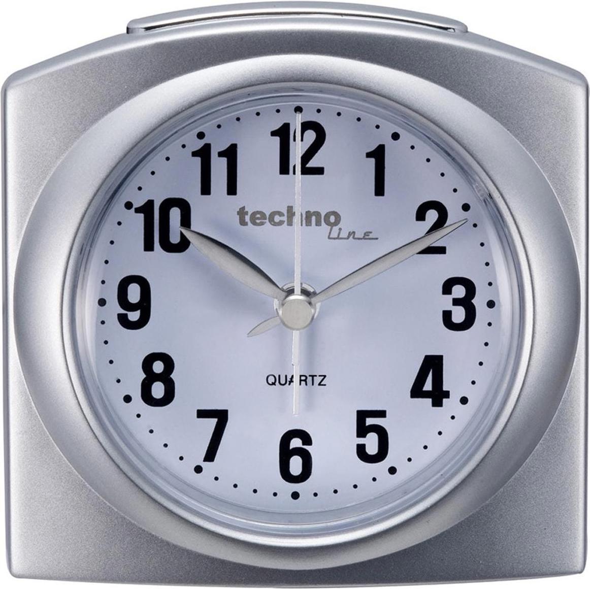 Technoline, Wecker, Klassischer Wecker Modell L Silber