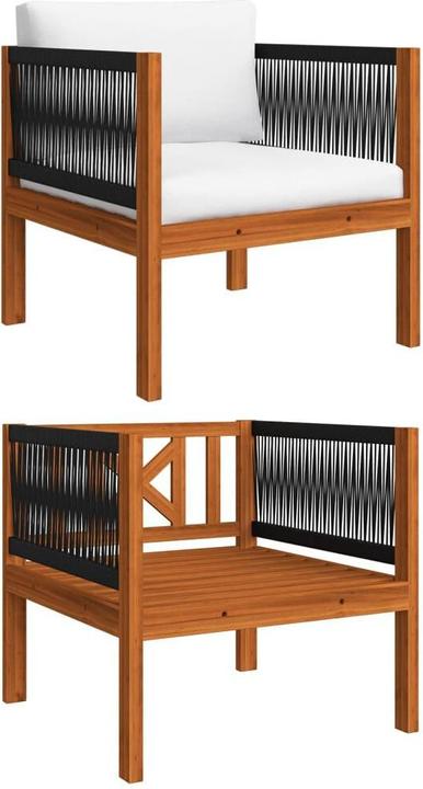 Actual product image vidaXL Gartenstuhl