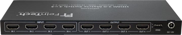 Produktbild FeinTech VMS04400 HDMI 2.0 Matrix Switch 4x4 mit Scaler