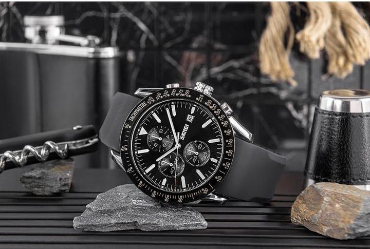 Immagine prodotto Skmei 9253PSIBK Herrenuhr + BOX (Orologio da polso analogico, 45 mm)