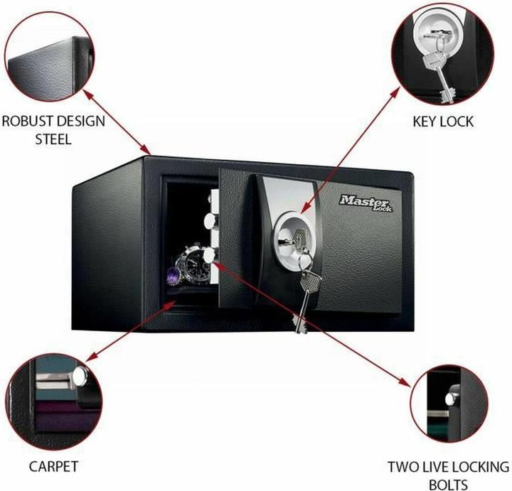 Actual product image Master Lock Security safe X031ML (9.93 l)