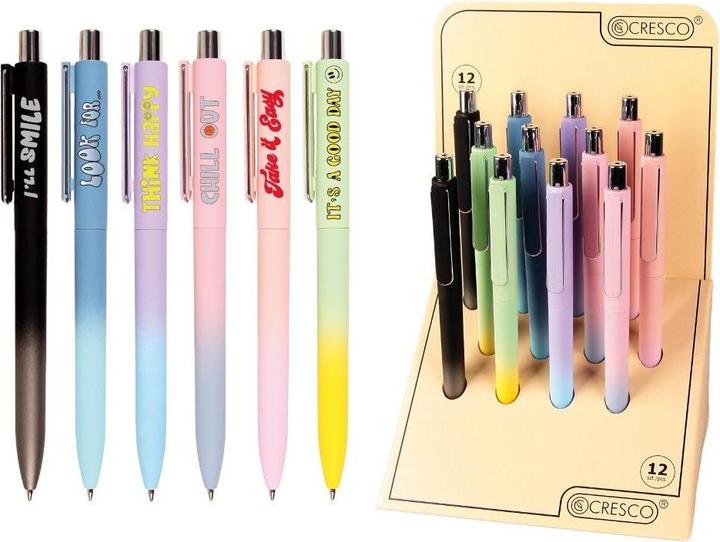 Immagine prodotto Cresco Notizstift (12 Stück) (Multicolore, 12x)