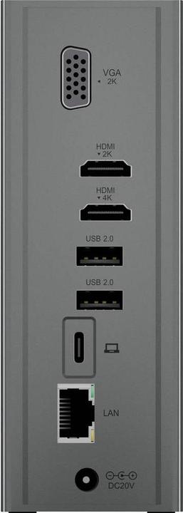 Produktbild Icy Box IB-DK2262AC (USB-C, 4 Ports)