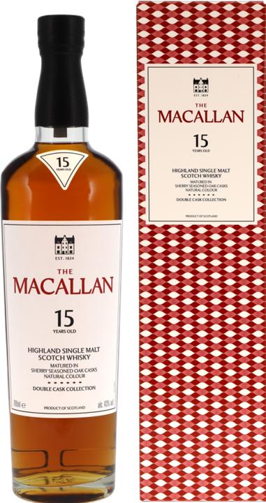 Produktbild Macallan 15 years old Double Cask (Single Malt, Scotch Whisky, 1 x 70 cl)