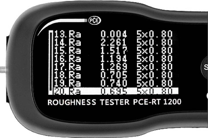 Produktbild PCE Instruments PCE-RT 1200BT Rauhigkeitsmessgerät