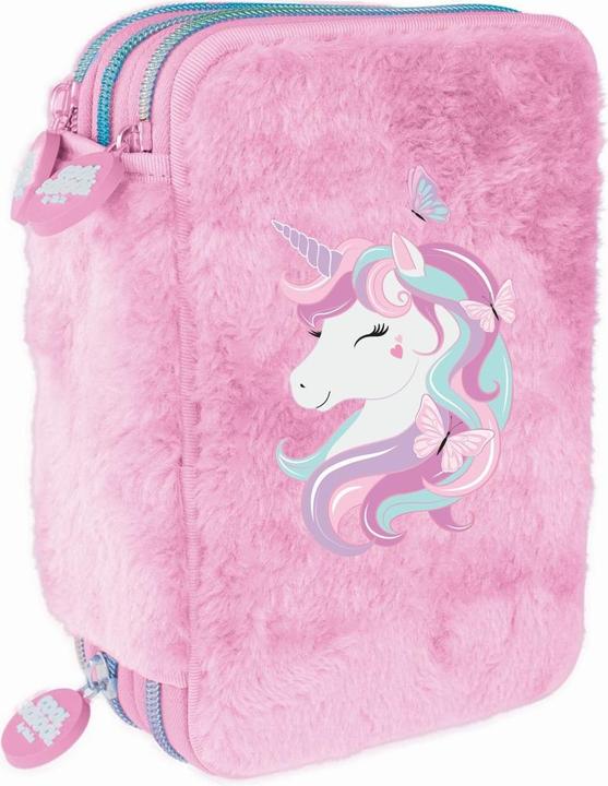 Actual product image Tinka Magic Tinka - Pencil Case Triple - Unicorn Pink (8-804709)