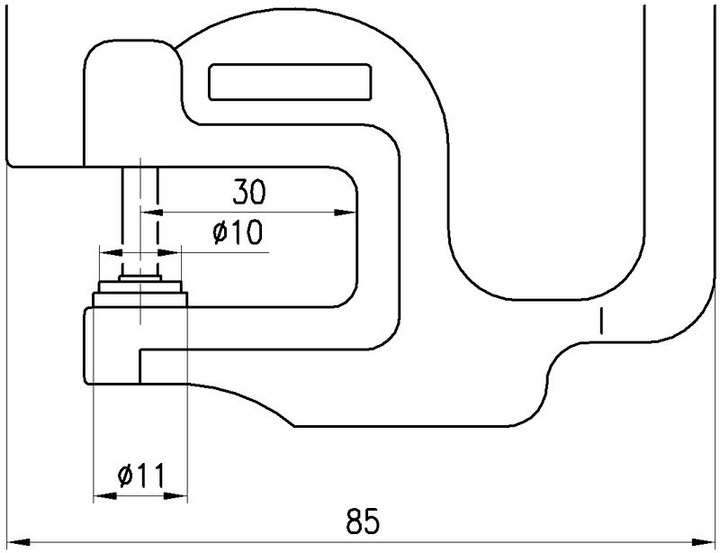 Immagine prodotto Mitutoyo Spessimetro 7301A