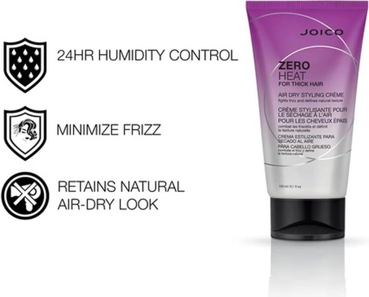 Produktbild Joico ZeroHeat Air Dry Styling Crème - for Thick Hair 150ml (Haargel, 150 ml)