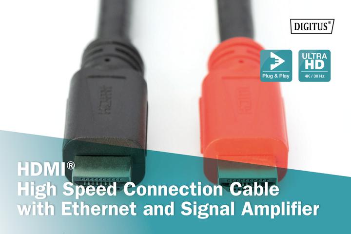 Produktbild Digitus HDMI (Typ A) — HDMI (Typ A) (10 m, HDMI, 1.4)