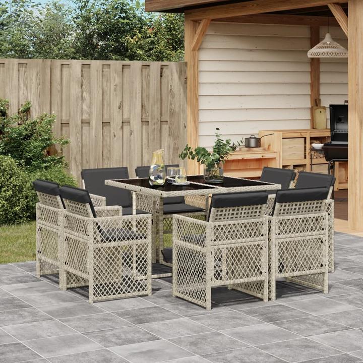 Produktbild vidaXL Garten Essgruppe (110 x 106 x 73 cm)