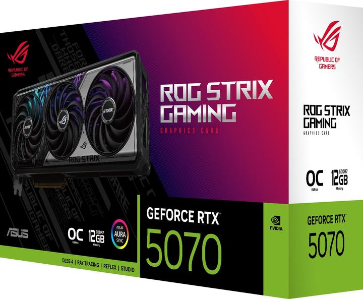 Actual product image ASUS ROG Strix GeForce RTX 5070 OC (12 GB)