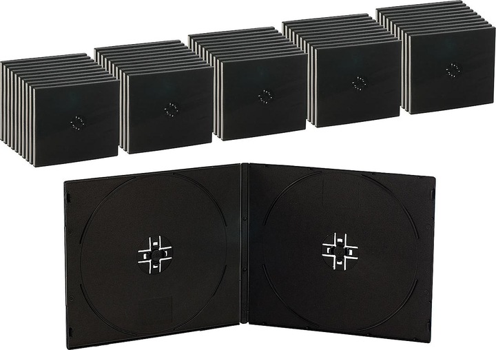 Pearl Doppel CD Slim Soft Boxen im 50er-Set