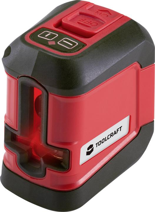 Actual product image Toolcraft Cross line laser CL8 with tripod