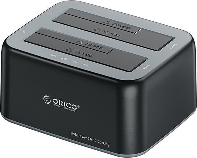 Orico Speicher-Dockingstation - 2x SATA 2.5 /3.5 USB-C 10Gbps