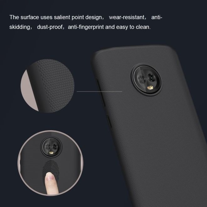 Actual product image Nillkin Super Frosted Shield Series (Motorola Moto G6 Plus)