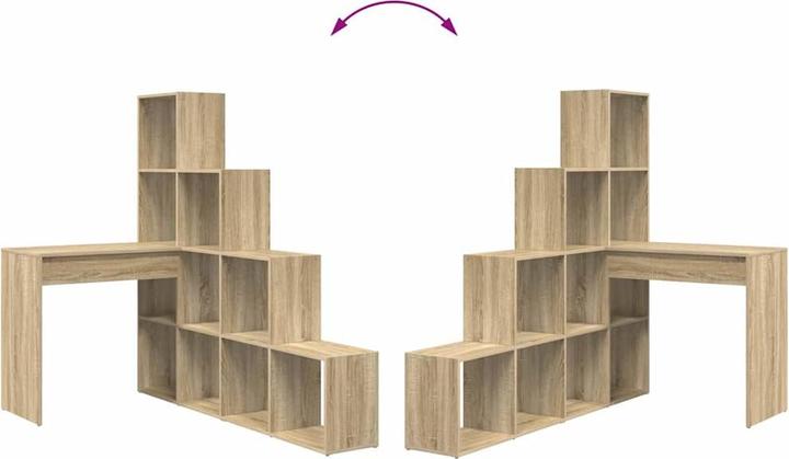 Immagine prodotto vidaXL Eck-Schreibtisch (101.50 x 149.50 x 149.50 cm)