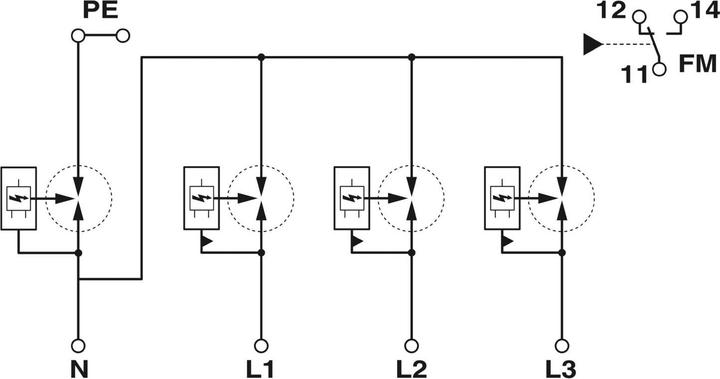 Actual product image Phoenix Contact PHOE surge protection
