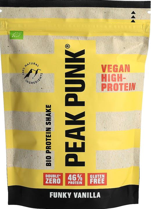 Image du produit Peak Punk Bio Protein Shake (Funky Vanilla, 1 x, 250 g)