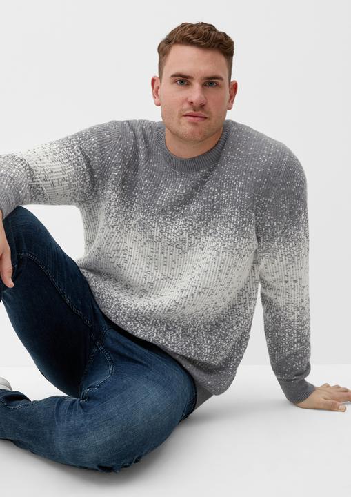Immagine prodotto s.Oliver Strickpullover Strickpullover im Jacquard-Design (4XL)
