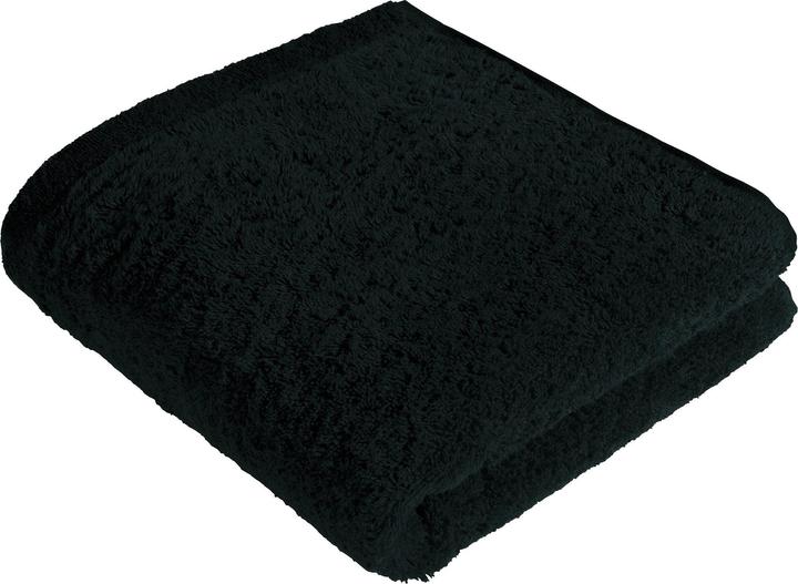 Actual product image Cawö Lifestyle Shower Towel 70 x 140 cm, Black (70 x 140 cm)