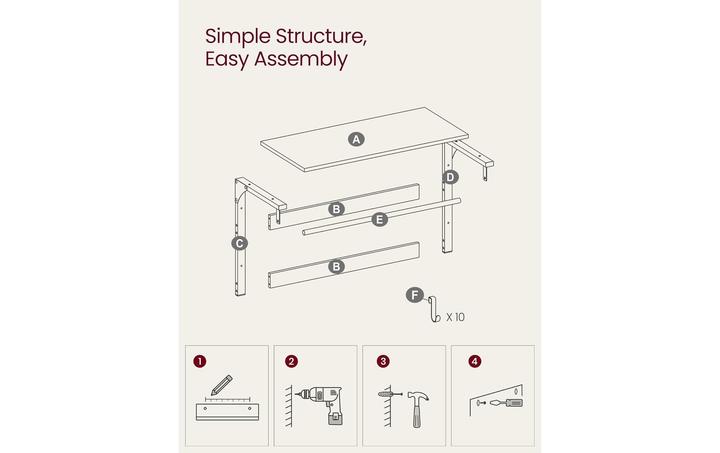 Actual product image Vasagle Elizabeth