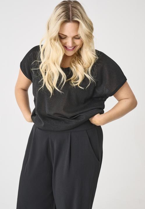 Immagine prodotto Only Carsilvery S/S V Neck Lurex Top Jrs Noos (M)