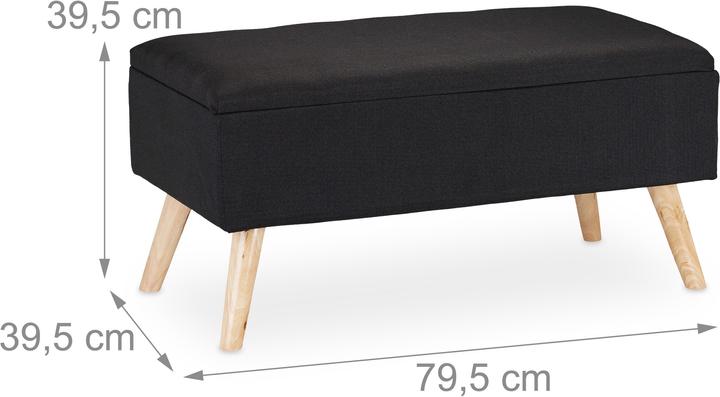 Produktbild Relaxdays Sitzbank (79.50 cm)