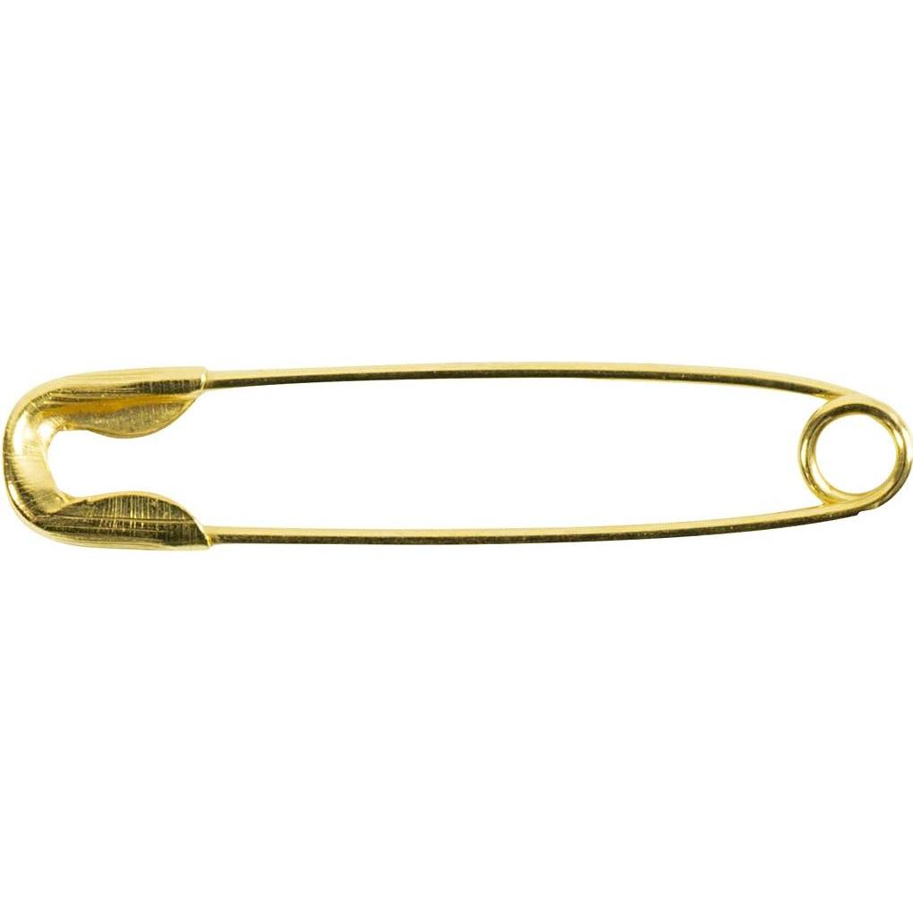 Creativ Company Safety Pins, Accessori cucito, Giallo