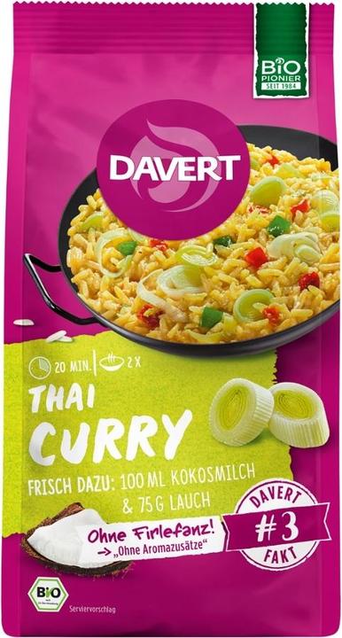 Produktbild Davert Thai Curry mit Kokos Bio (170 g)
