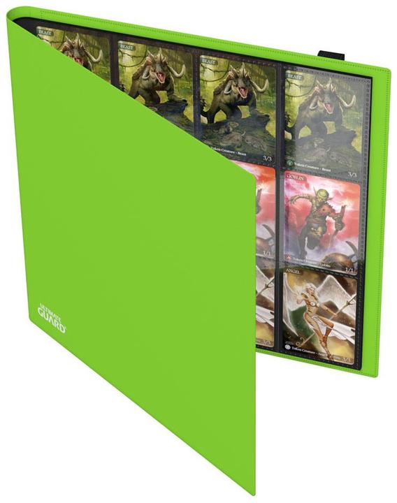 Image du produit Ultimate Guard UGD010347 - Flexxfolio 480 - Porte-cartes 24 poches (quadrow), vert clair