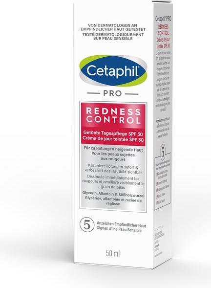 Produktbild Cetaphil Pro Redness Control getönte Tagespflege LSF30 (50 ml, Getönte Tagescreme, SPF 30)