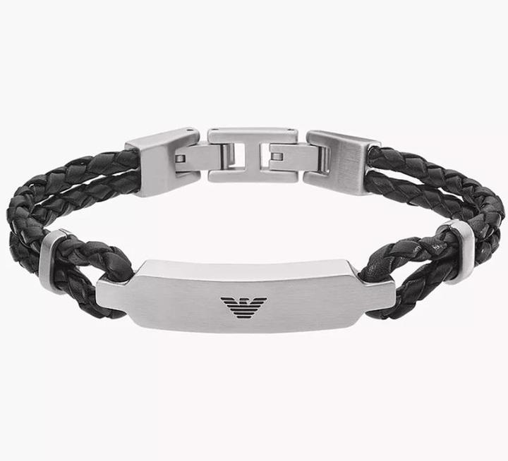 Produktbild Emporio Armani EGS2719040 (18.50 cm, Edelstahl, Leder)