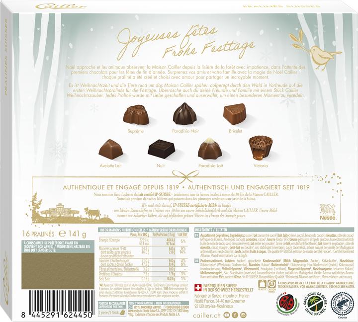 Actual product image Cailler Cute Xmas 12 (141 g)