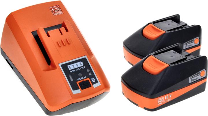 Productafbeelding Fein Accu Start Set Snellader ALG 80 BC + 2x Li Ion 18 V 3.0 Ah (18 V)