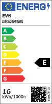 Energy Label EVN LSTRSB2024902802 (White, 500 cm, Indoor)