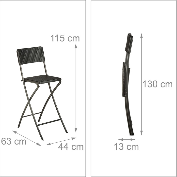 Actual product image Relaxdays Bar stool