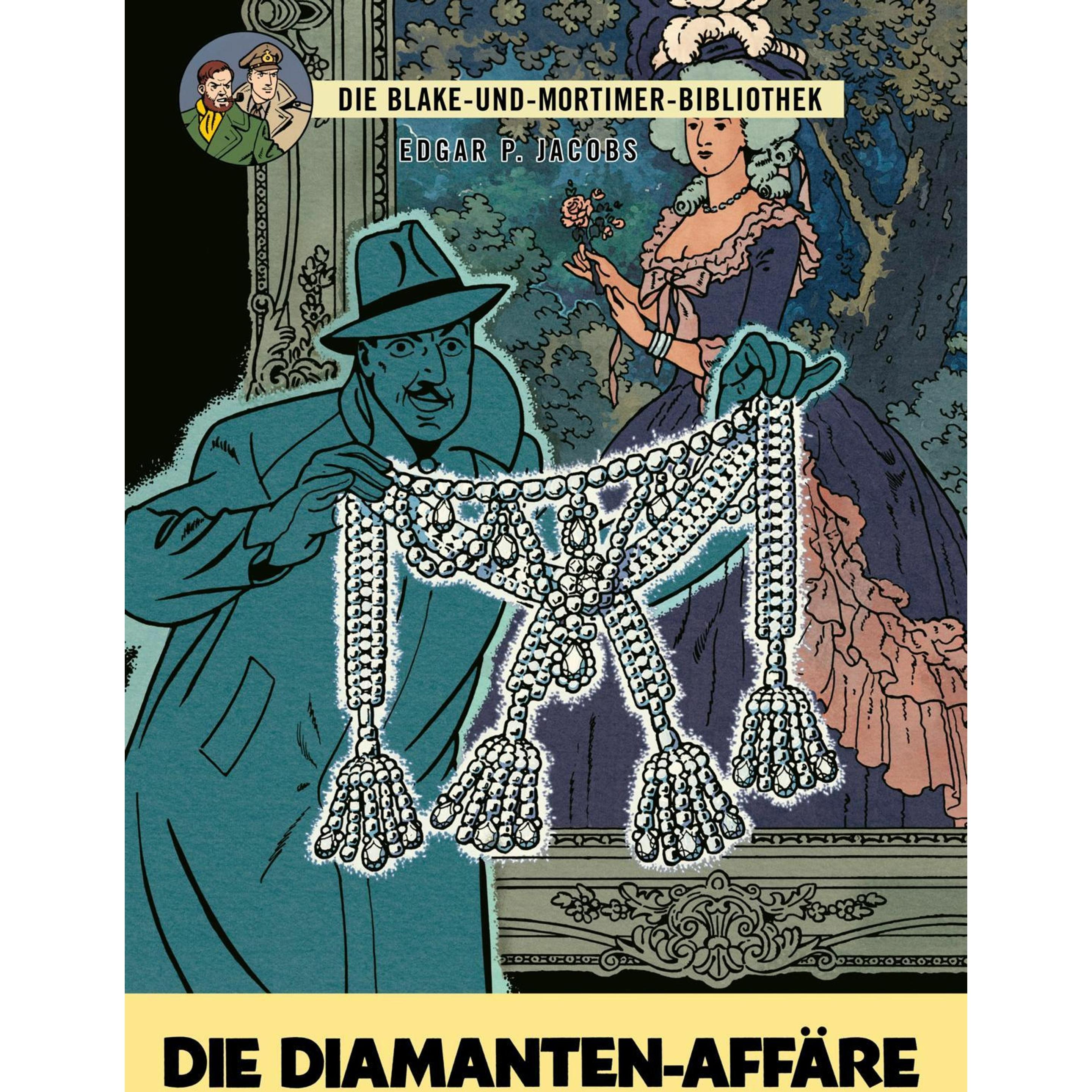 Blake und Mortimer Bibliothek 7: Die Diamanten-Affäre, Belletristik von Edgar-Pierre Jacobs