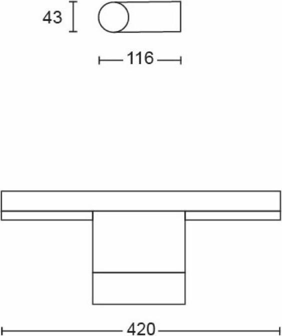 Produktbild Philips Hue Adore Basic BT (1050 lm)