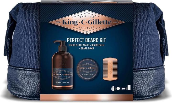 Produktbild Gillette King C. Perfect Beard Regimen Kit (350 ml)