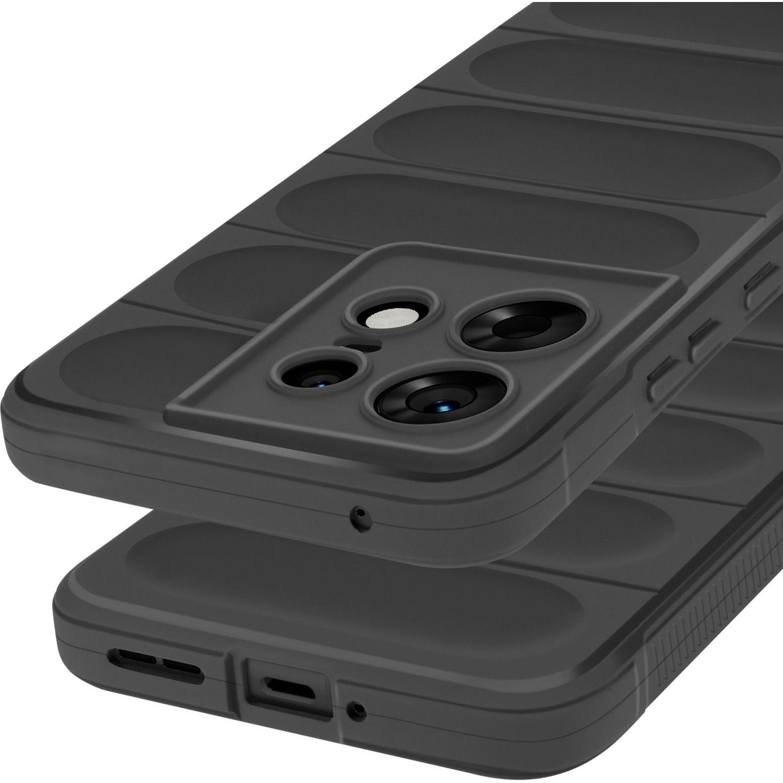Thumbnail - Avizar SmoothGrip Case Series (Motorola Edge 50 Pro), Smartphone Hülle, Schwarz